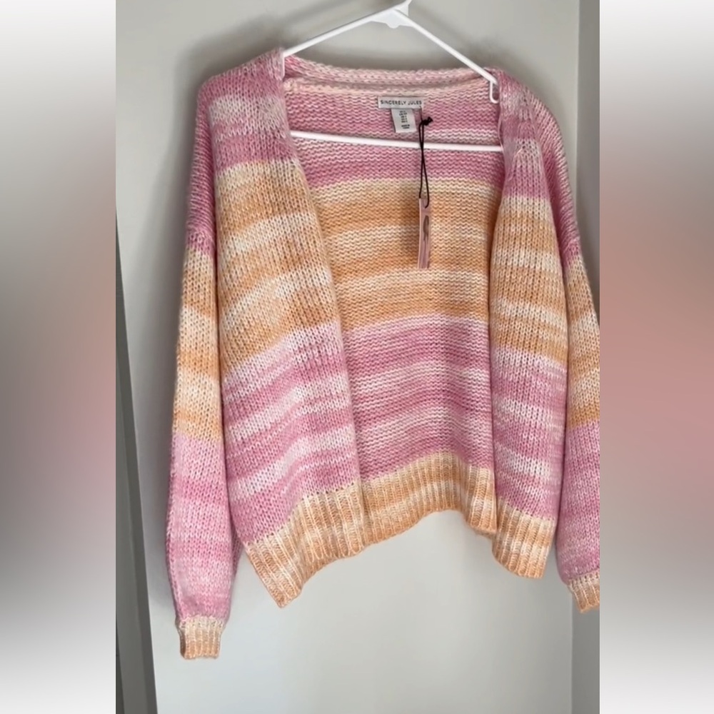 NWT Sincerely Jules knit Cardigan